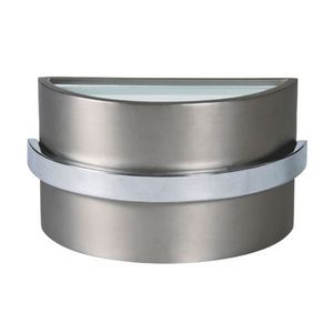 C9510BNCH1 5th Avenue 1 Bulb Wall Sconce - Brushed Nickel / Chrome C9510BNCH1 5th Avenue 1 Bulb Wall Sconce - Brushed Nickel / Chrome