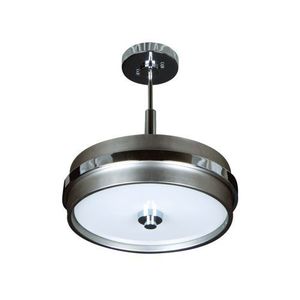 C9514BNCH3 5th Avenue Drum Pendant Pendant Light - Brushed Nickel / Chrome C9514BNCH3 5th Avenue Drum Pendant Pendant Light - Brushed Nickel / Chrome