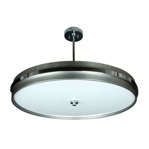C9532BNCH6 5th Avenue Drum Pendant Pendant Light - Brushed Nickel / Chrome C9532BNCH6 5th Avenue Drum Pendant Pendant Light - Brushed Nickel / Chrome