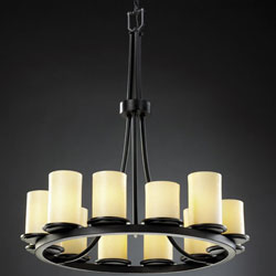 Mid Sized Chandelier 28" Width Mid Sized Chandelier 28" Width