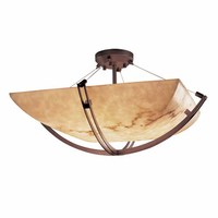 Semi Flush Mount 21" Width Semi Flush Mount 21" Width