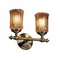 Bathroom Lighting (2 Bulbs) 13-1/2" Width Bathroom Lighting (2 Bulbs) 13-1/2" Width