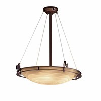 Up Light Pendant 28" Width Up Light Pendant 28" Width