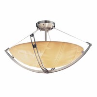 Semi Flush Mount 21" Width Semi Flush Mount 21" Width
