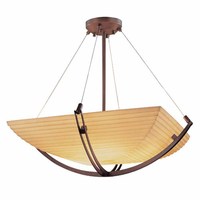 Up Light Pendant 28" Width Up Light Pendant 28" Width
