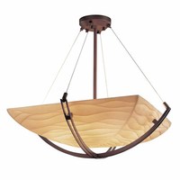 Up Light Pendant 28" Width Up Light Pendant 28" Width
