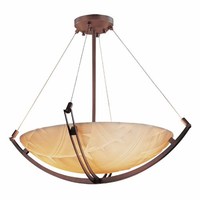 Up Light Pendant 28" Width Up Light Pendant 28" Width