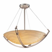 Up Light Pendant 28" Width Up Light Pendant 28" Width