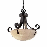 Up Light Pendant 19" Width Up Light Pendant 19" Width