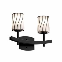 Bathroom Lighting (2 Bulbs) 15-1/2" Width Bathroom Lighting (2 Bulbs) 15-1/2" Width