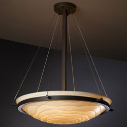 Up Light Pendant 27" Width Up Light Pendant 27" Width