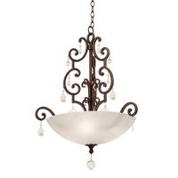 Up Light Pendant 25-1/4" Width Up Light Pendant 25-1/4" Width