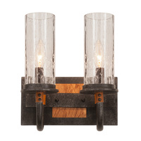 Bathroom Lighting (2 Bulbs) 10" Width Bathroom Lighting (2 Bulbs) 10" Width