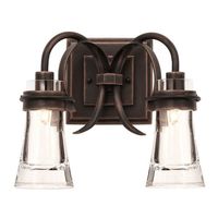 Bathroom Lighting (2 Bulbs) 13" Width Bathroom Lighting (2 Bulbs) 13" Width