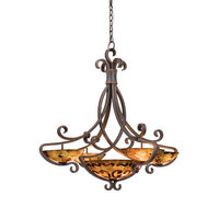 Mid Sized Chandelier 37-3/4" Width Mid Sized Chandelier 37-3/4" Width