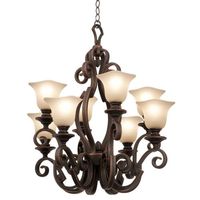 Mid Sized Chandelier 29-1/2" Width Mid Sized Chandelier 29-1/2" Width