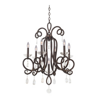 Mini Chandelier 24-1/2" Width Mini Chandelier 24-1/2" Width