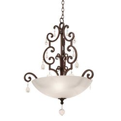 Up Light Pendant 25-1/4" Width Up Light Pendant 25-1/4" Width