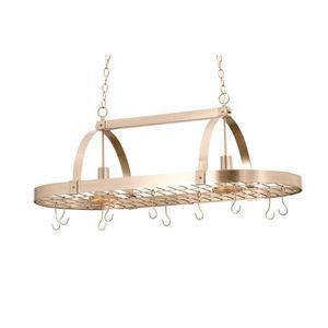 K3617SN Contemporary Pot Rack Kitchen Accessory - Satin Nickel K3617SN Contemporary Pot Rack Kitchen Accessory - Satin Nickel