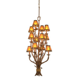 K5033PDS205 Ponderosa Large Foyer Chandelier Chandelier - Ponderosa K5033PDS205 Ponderosa Large Foyer Chandelier Chandelier - Ponderosa