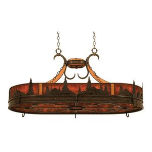 K5828NI Aspen Pot Rack Kitchen Accessory - Natural Iron K5828NI Aspen Pot Rack Kitchen Accessory - Natural Iron