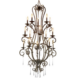 Large Foyer Chandelier 32" Width Large Foyer Chandelier 32" Width