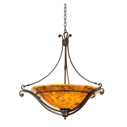 Up Light Pendant 48" Width Up Light Pendant 48" Width