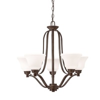 Mid Sized Chandelier 27-1/2" Width Mid Sized Chandelier 27-1/2" Width
