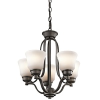 Mini Chandelier 16-1/2" Width Mini Chandelier 16-1/2" Width