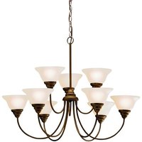 Large Foyer Chandelier 33-1/2" Width Large Foyer Chandelier 33-1/2" Width