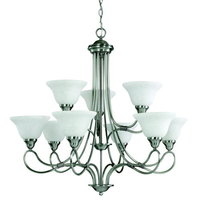 Large Foyer Chandelier 33" Width Large Foyer Chandelier 33" Width