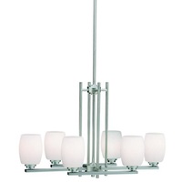 Mid Sized Chandelier 16-1/4" Width Mid Sized Chandelier 16-1/4" Width