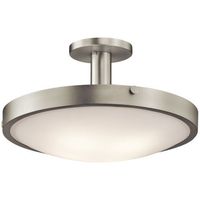 Semi Flush Mount 20-1/5" Width Semi Flush Mount 20-1/5" Width