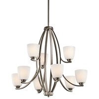 Large Foyer Chandelier 33-1/5" Width Large Foyer Chandelier 33-1/5" Width