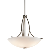 Up Light Pendant 24-1/2" Width Up Light Pendant 24-1/2" Width