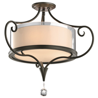 Semi Flush Mount 21-1/4" Width Semi Flush Mount 21-1/4" Width