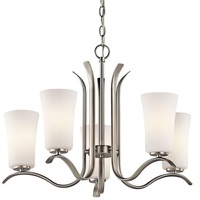 Mid Sized Chandelier 25-1/4" Width Mid Sized Chandelier 25-1/4" Width