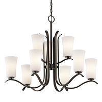 Mid Sized Chandelier 32-1/2" Width Mid Sized Chandelier 32-1/2" Width