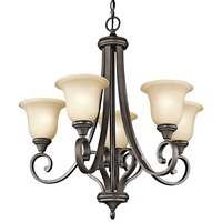 Mid Sized Chandelier 27-1/2" Width Mid Sized Chandelier 27-1/2" Width