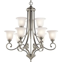 Mid Sized Chandelier 33-1/4" Width Mid Sized Chandelier 33-1/4" Width