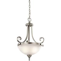 Up Light Pendant 17-1/2" Width Up Light Pendant 17-1/2" Width