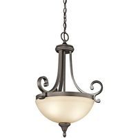 Up Light Pendant 17-1/2" Width Up Light Pendant 17-1/2" Width