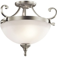 Semi Flush Mount 17-1/4" Width Semi Flush Mount 17-1/4" Width