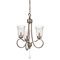 Mini Chandelier 18-1/2" Width Mini Chandelier 18-1/2" Width