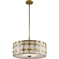Drum Pendant 20-1/2" Width Drum Pendant 20-1/2" Width