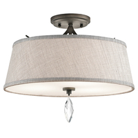 Semi Flush Mount 16" Width Semi Flush Mount 16" Width