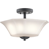 Semi Flush Mount 12-3/4" Width Semi Flush Mount 12-3/4" Width