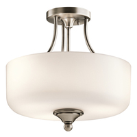 Semi Flush Mount 14" Width Semi Flush Mount 14" Width