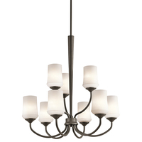 Mid Sized Chandelier 28-3/4" Width Mid Sized Chandelier 28-3/4" Width