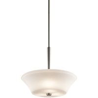 Up Light Pendant 17-1/2" Width Up Light Pendant 17-1/2" Width